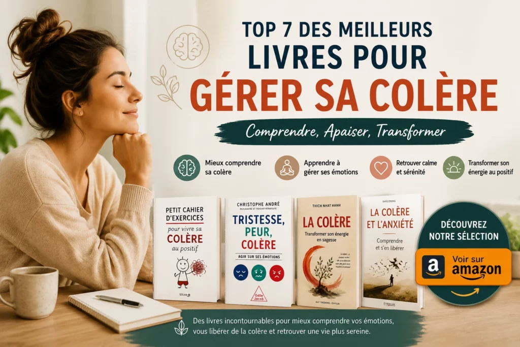 Meilleurs livres sur la gestion de la colère pour mieux comprendre et maîtriser ses émotions