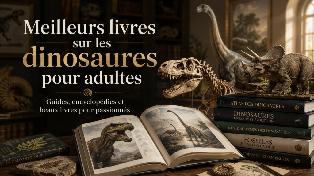 Meilleurs livres sur les dinosaures pour adultes, encyclopédies et guides de paléontologie
