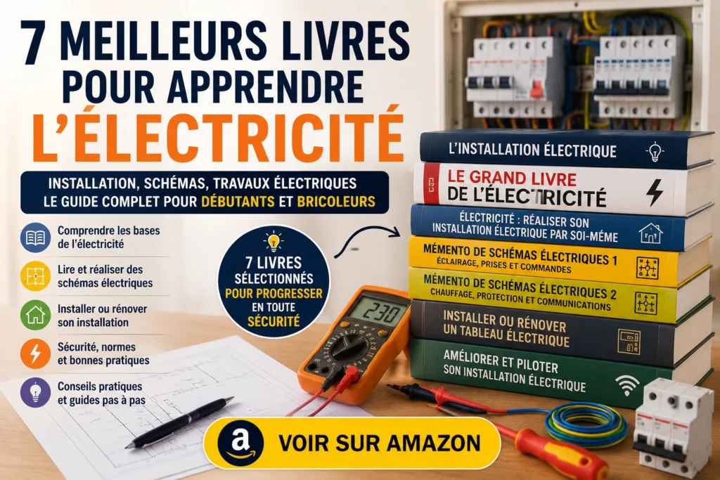 7 meilleurs livres pour apprendre l’électricité domestique, les schémas et les installations électriques
