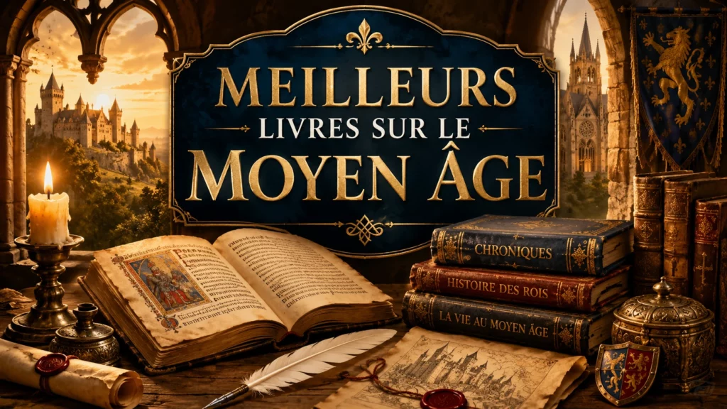 Meilleurs livres sur le Moyen Âge, l’histoire médiévale, les chevaliers, les châteaux forts et la vie au temps des rois.