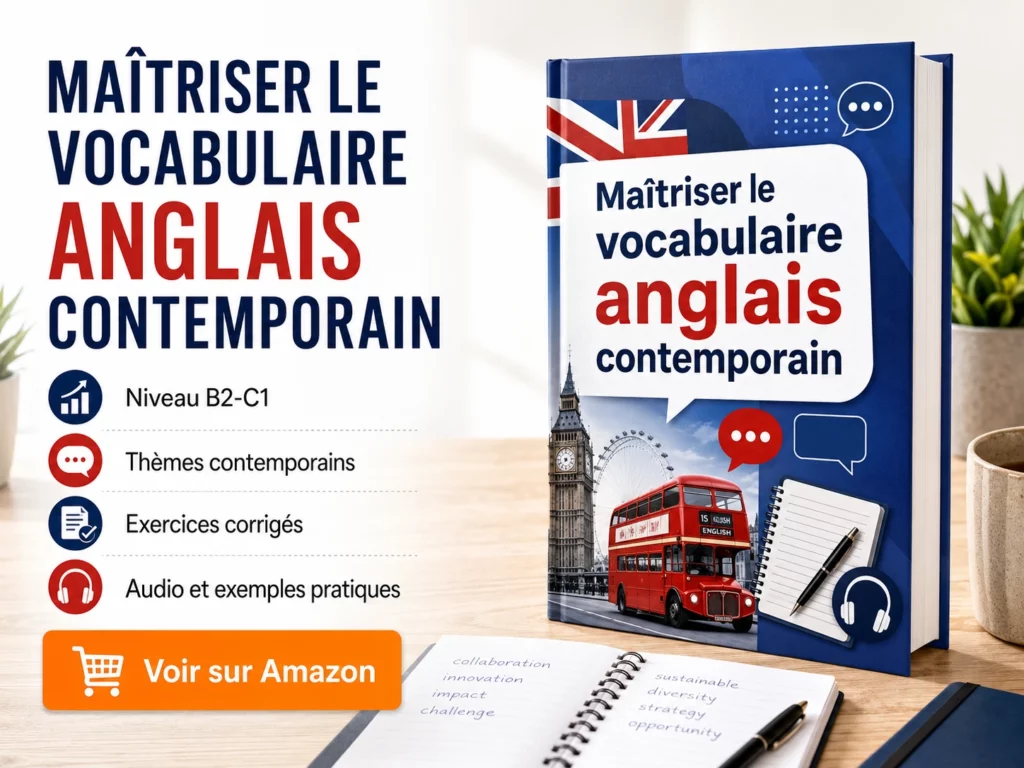 Livre Maîtriser le vocabulaire anglais contemporain niveau B2-C1