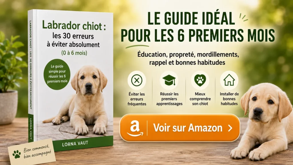 Labrador chiot 30 erreurs à éviter absolument guide éducation 0 à 6 mois