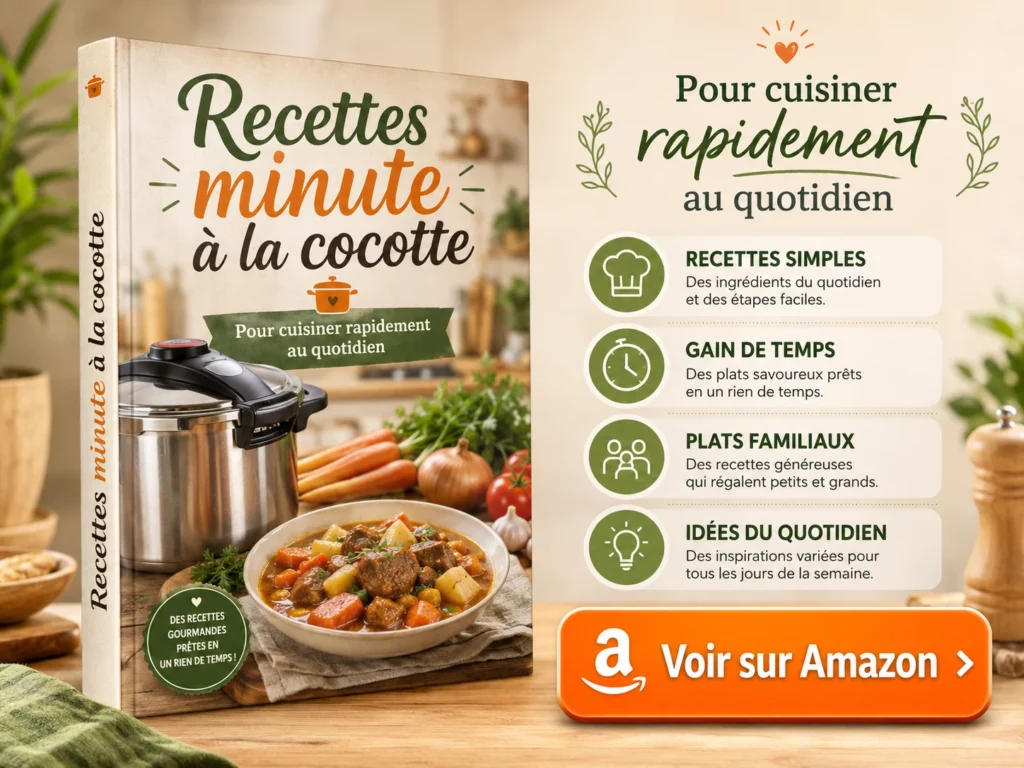 Recettes minute à la cocotte livre de recettes rapides