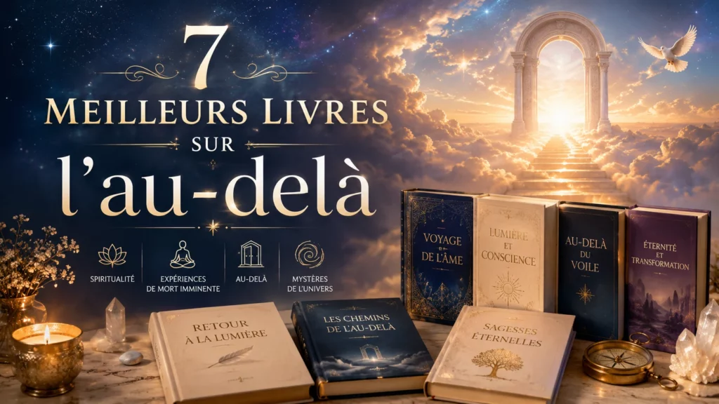 7 meilleurs livres sur l’au-delà, la spiritualité, les expériences de mort imminente et les mystères de la vie après la mort