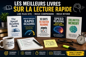 Meilleurs livres sur la lecture rapide pour apprendre à lire plus vite et mieux retenir