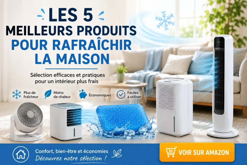 Meilleurs produits pour rafraîchir la maison pendant les fortes chaleurs