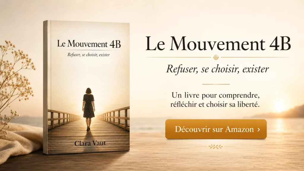 Livre Le Mouvement 4B de Clara Vaut sur le célibat volontaire et la liberté des femmes