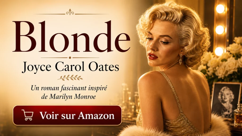 Blonde de Joyce Carol Oates, roman inspiré de Marilyn Monroe à découvrir sur Amazon